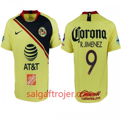 Camisolas de Futebol Club América R.JIMENEZ 9 Hjemmebanesæt 2018/19 Kort ærmer Camisolas de Futebol Club América R.JIMENEZ 9 Hjemmebanesæt 2018/19 Kort ærmer